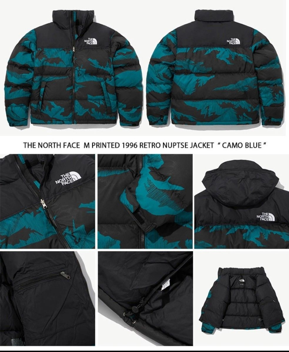 カモブルーTHE NORTH FACEノースフェイス 新品 ダウンジャケット S