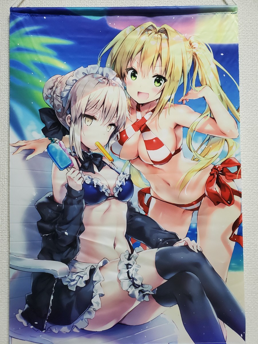 G16/ Fate ネロ・クラウディウス セイバーオルタ りいちゅ B2タペストリー_画像1