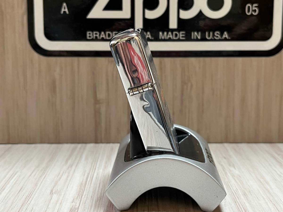 大量出品中!!【希少】レア 2001年製 Zippo 'THE PRECISION 200' 限定 シルバーカラー プレシジョン ジッポー 喫煙具_画像5