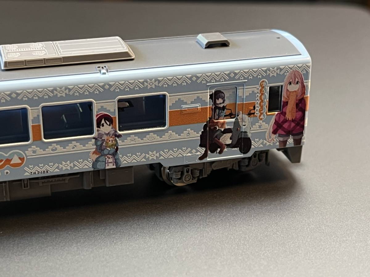 TOMIX 天竜浜名湖鉄道 TH2100形「ゆるキャン」ラッピング車 テスト走行のみ _画像7