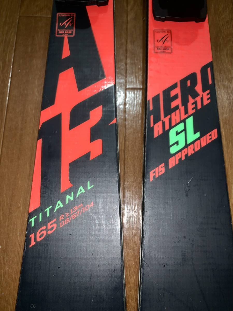 Rossignol ロシニョール HERO SL 165cm_画像9