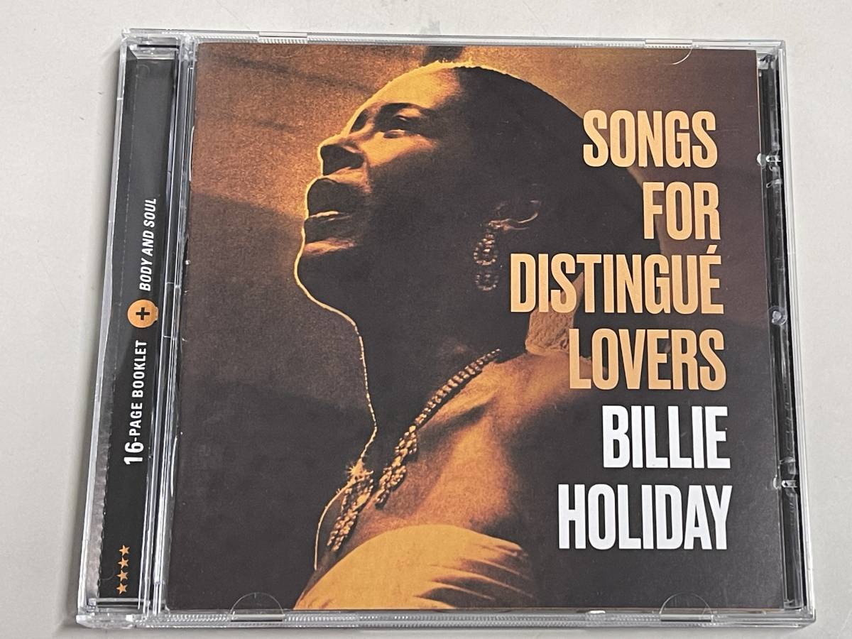 【ほぼ新品CD】songs for distingue lovers (body and soul)/billie holiday/ビリー・ホリデイ【日本盤】2LP in 1CDの画像3