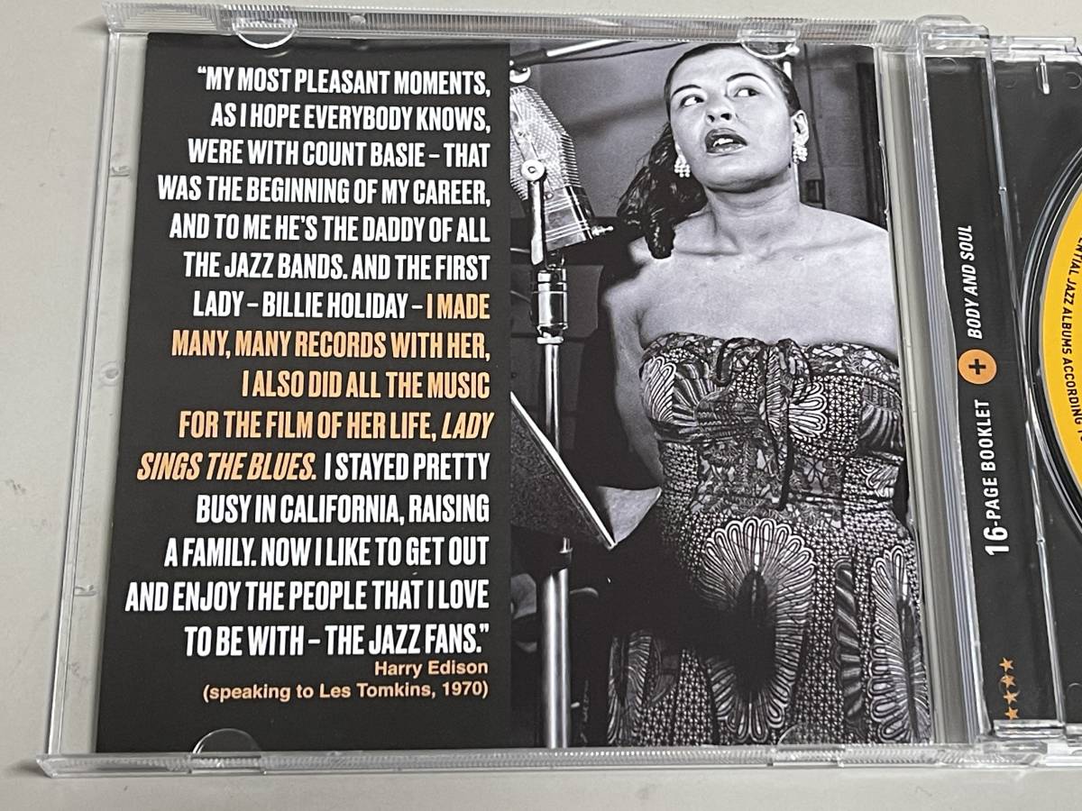 【ほぼ新品CD】songs for distingue lovers (body and soul)/billie holiday/ビリー・ホリデイ【日本盤】2LP in 1CDの画像6