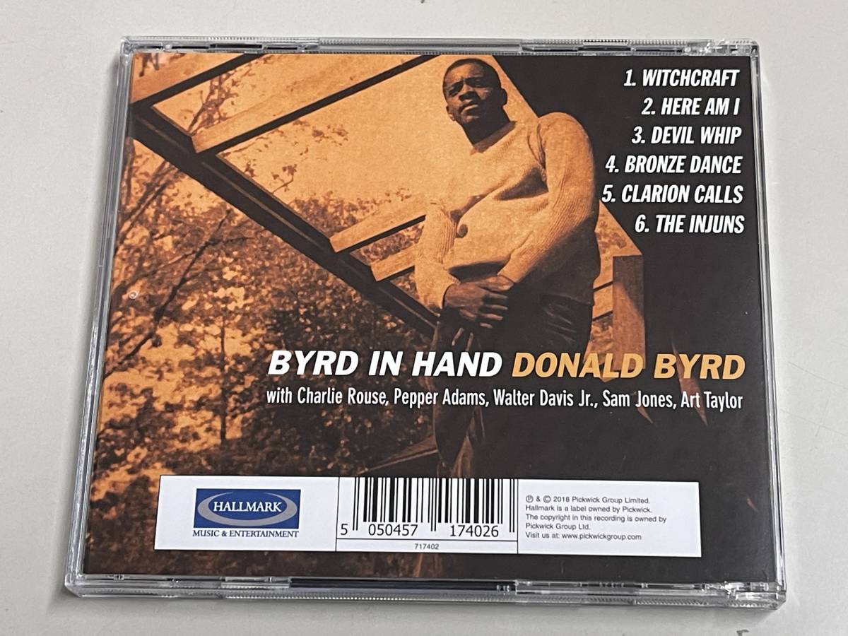 【ほぼ新品CD】byrd in hand/donald byrd/バード・イン・ハンド/ドナルド・バード【輸入盤】jazz_画像6