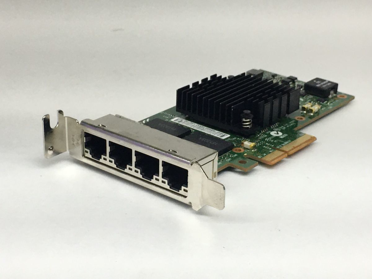 【即納/送料無料】 Intel I350-T4 Ethernet Server Adapter ロープロファイル 【中古パーツ/現状品】 (SV-I-191)_画像3