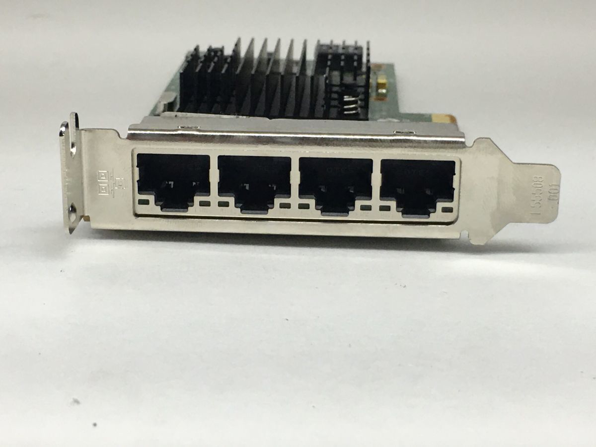 【即納/送料無料】 Intel I350-T4 Ethernet Server Adapter ロープロファイル 【中古パーツ/現状品】 (SV-I-191)_画像4
