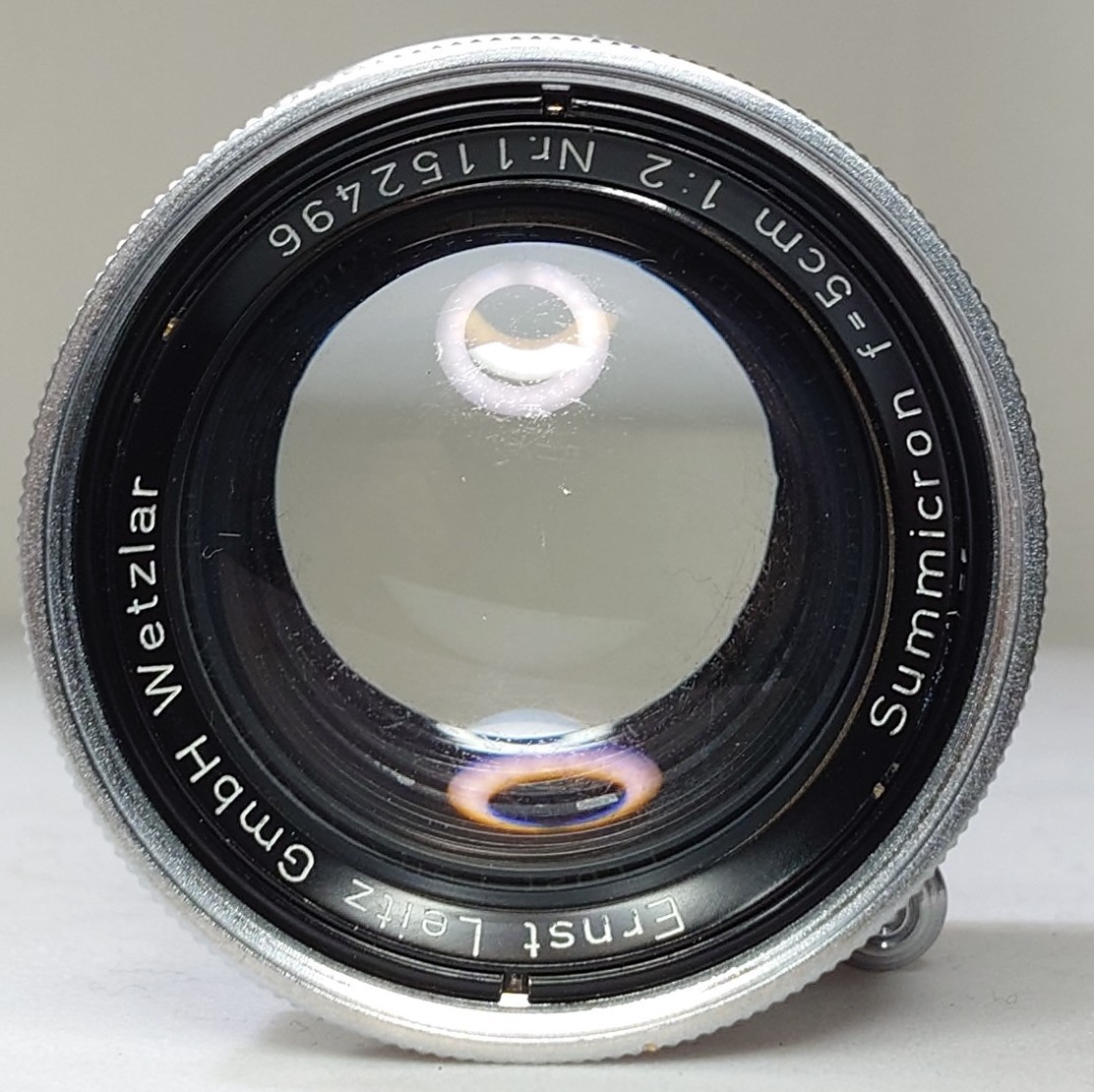 【終活整理】Leica Ⅲg＋Summicron 50mm f2 初代沈胴型＋ユニバーサルファインダーVIOOH 各動作良好 スローOK 2重像ズレ無し良好 ライカ_画像7