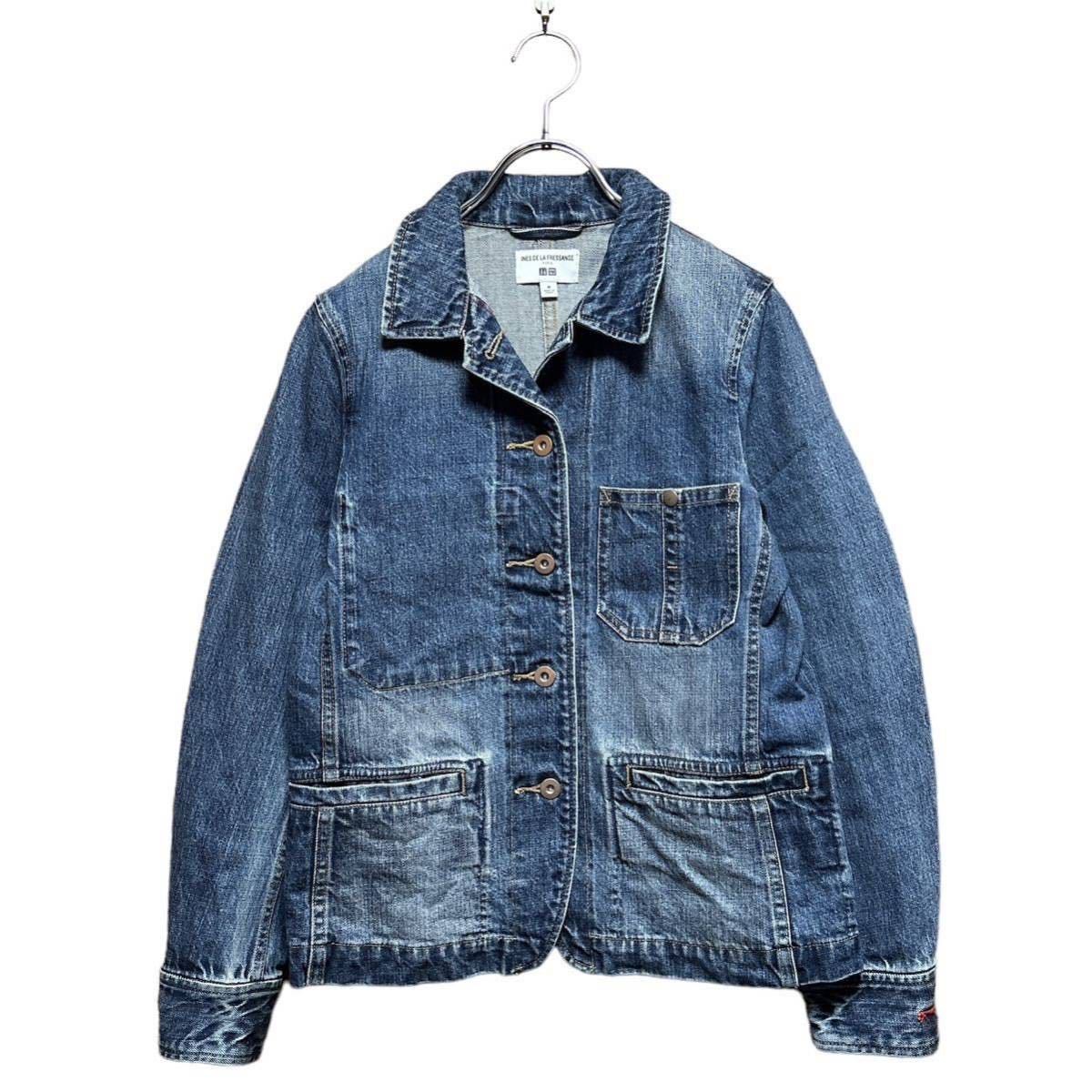 ○洗濯プレス済み○ UNIQLO × ines de la fressange ユニクロ イネス デニムカバーオール デニムジャケット sizeM 【1608】 の商品詳細 | JDirectItems Auction | One Map by FROM JAPAN ○洗濯プレス済み○ UNIQLO × ines de la fressange ユニクロ イネス デニムカバーオール デニムジャケット sizeM 【1608】 の商品詳細 | JDirectItems Auction | One Map by FROM JAPAN