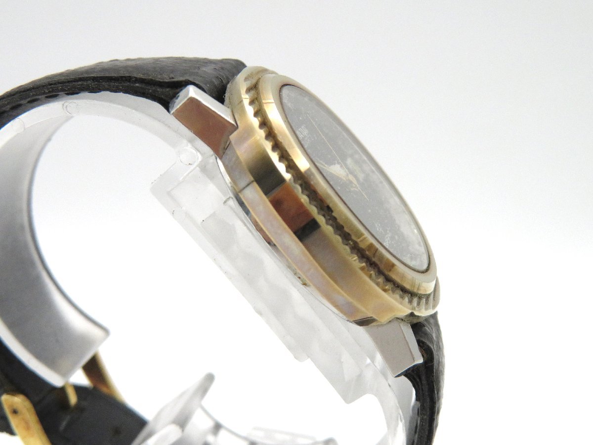 ◆1円□ジャンク□　ラドー　　ダイヤスター　ブラック　クオーツ　ユニセックス　腕時計　　H05605_画像3