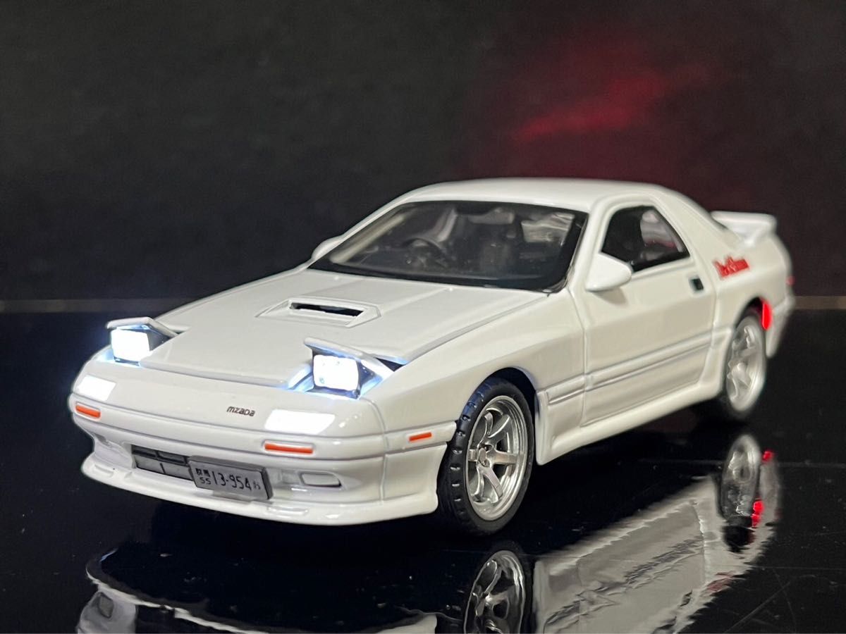 マツダ RX-7 FC mazda 1/32 ミニカー H158 ホワイト