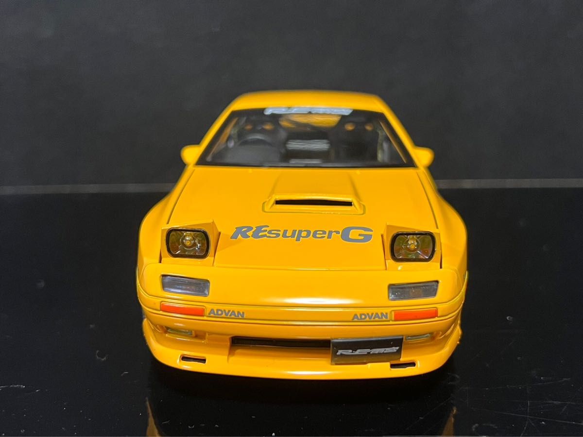 マツダ RX-7 FC mazda 1/24 ミニカー H142 イエロー