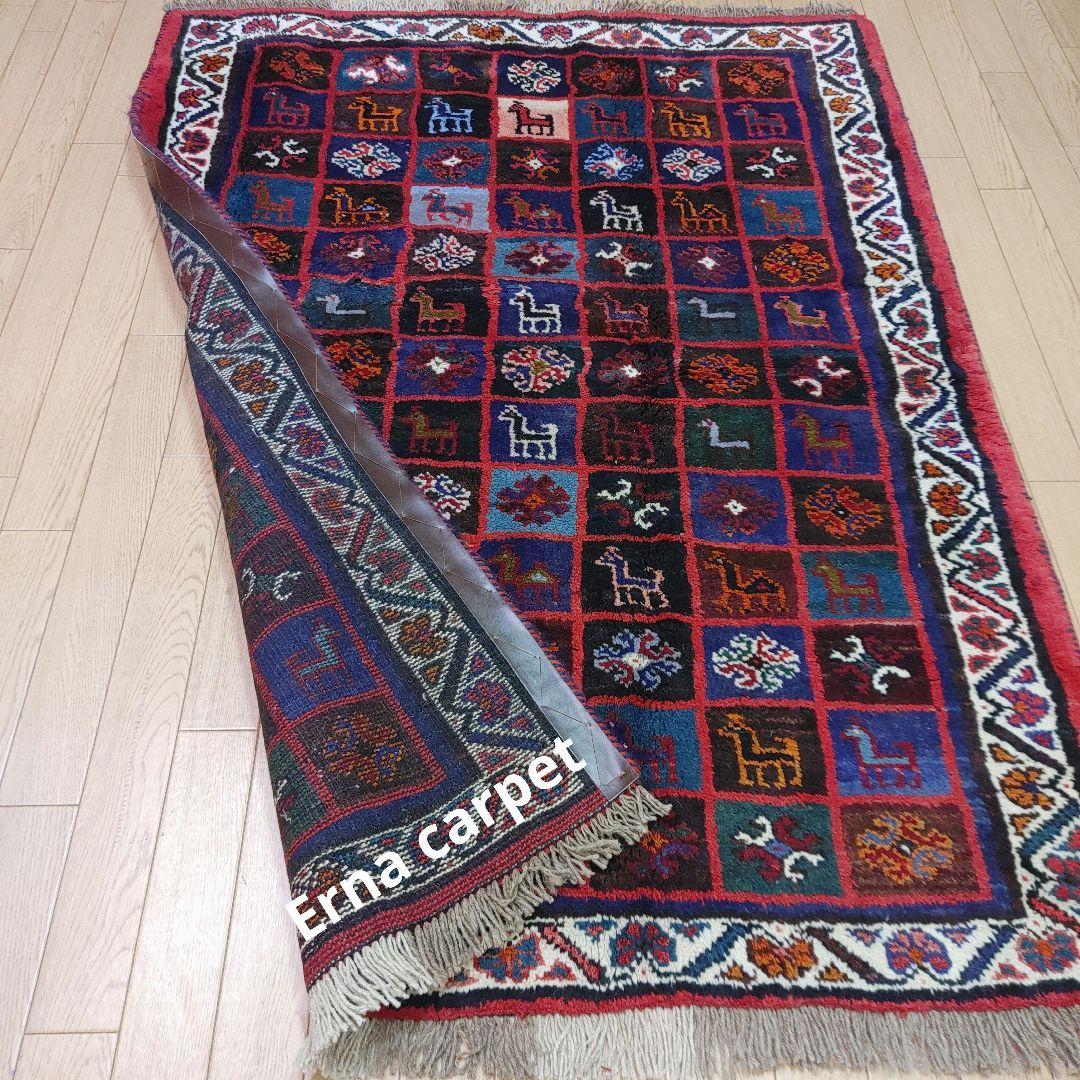 ペルシャ絨毯 No.AD510 シ-ラーズ産 155x115 cm クリーニング済 ペルシャ絨毯 No.AD510 シ-ラーズ産 155x115 cm クリーニング済