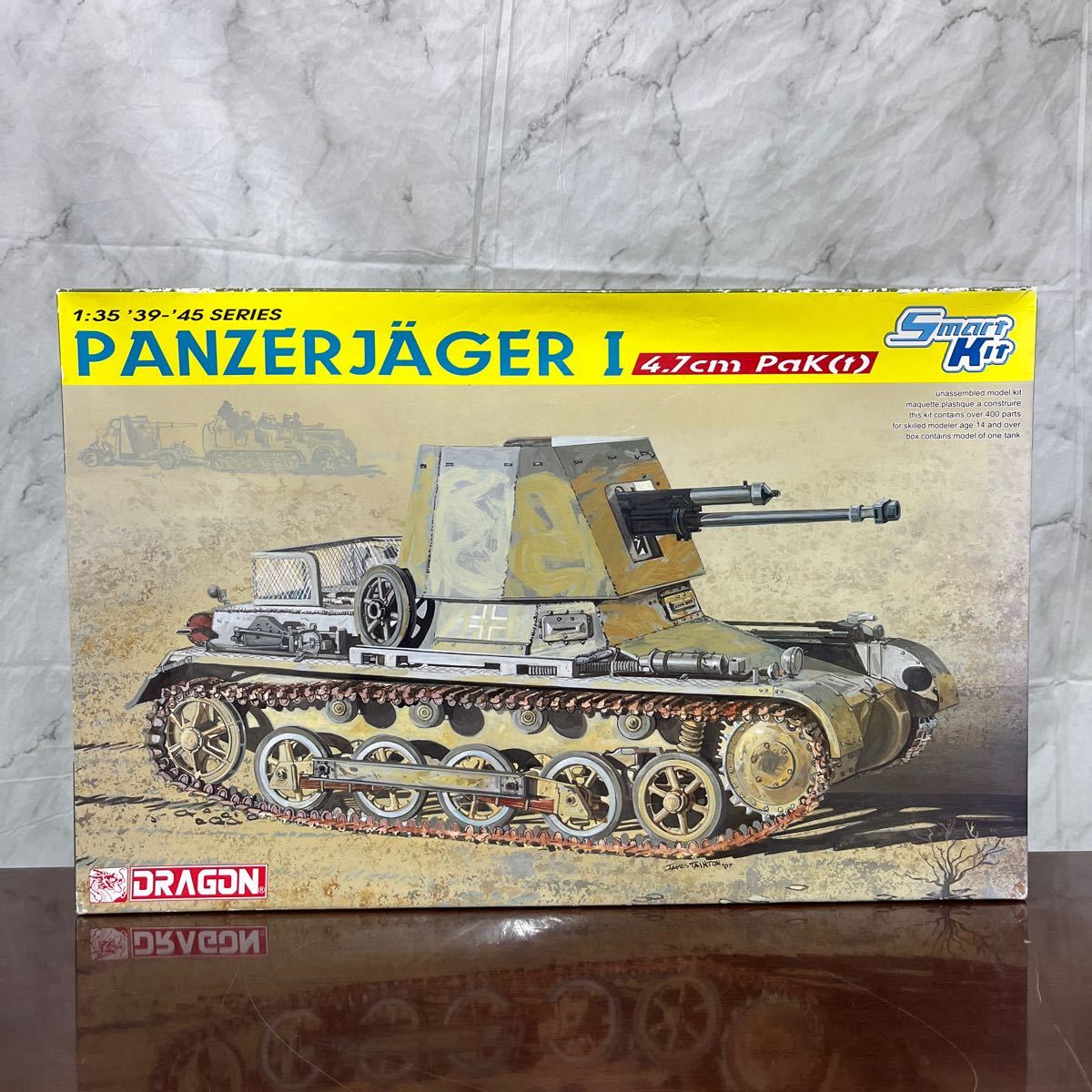 希少 1/35 ドラゴン WW.II ドイツ軍 I号 4.7cm 対戦車自走砲◆DR6230◆プラッツ_画像1