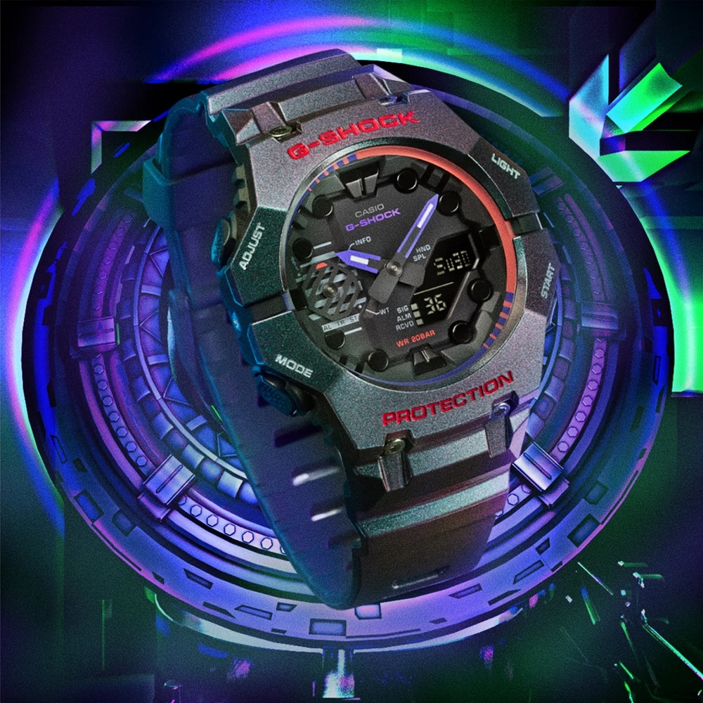 カシオCASIO G-SHOCK Gショック ジーショック アナデジ スマートフォンリンク GA-B001AH-6AJF【国内正規品】_画像3