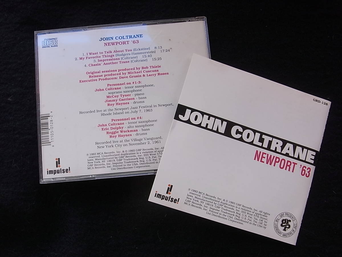 E662/ジョン・コルトレーン　ニューポート’63　CD_画像3
