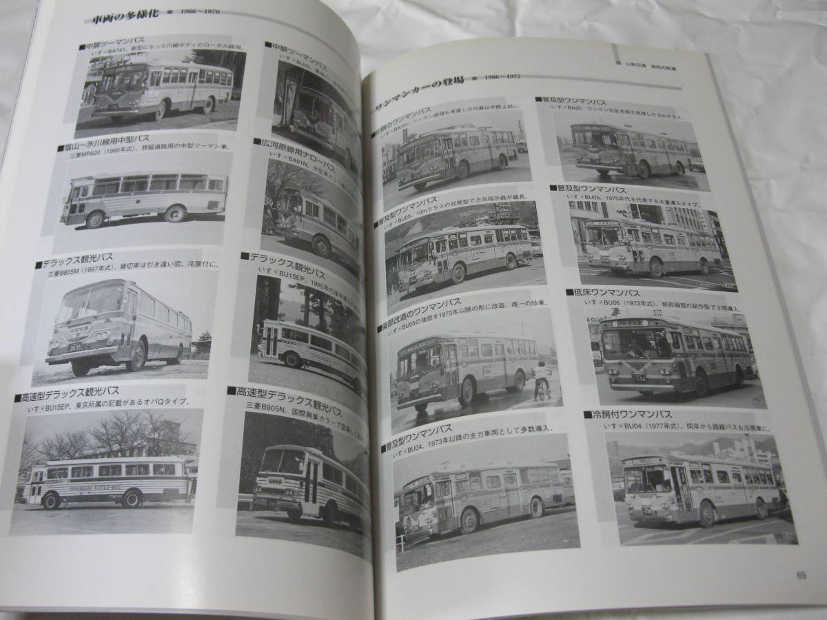 山梨交通60年史 甲府盆地のくらしとともに 2006年6月発行 山梨交通株式会社 監修 バス_画像10