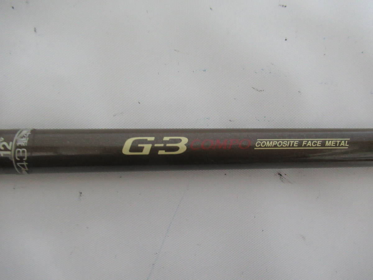 ★Daiwa ダイワ G-3 CONPO ドライバー 左用 1W 12° 純正カーボンシャフト F912　★レア★激安★中古★　★_画像6