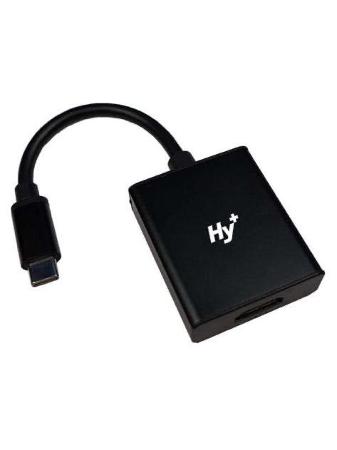 Hy+ Type-C to HDMI 変換アダプター HY-TCHD8 4K映像対応(Xperia5ii Xperia1ii AQUOS R5G arrows 5G Galaxy iPhone15 対応_画像1