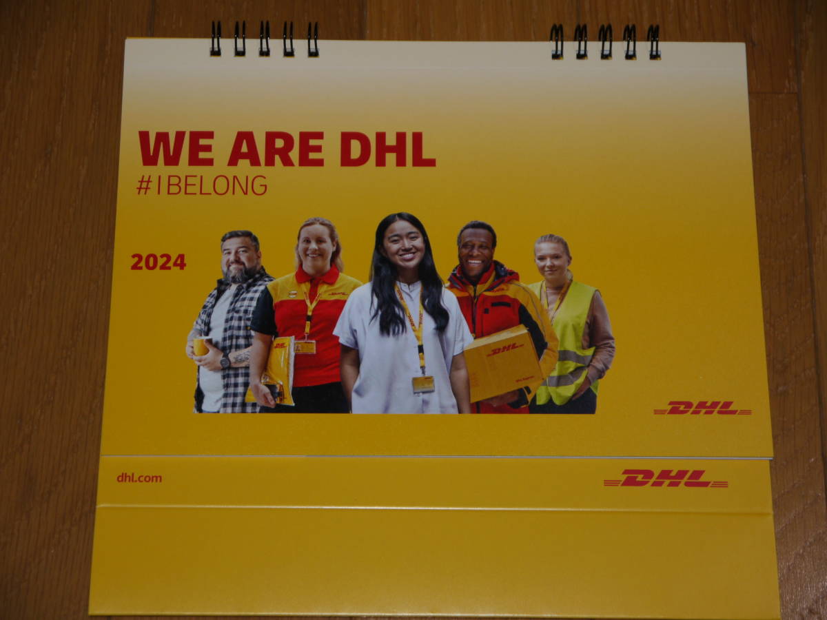 【2024年 卓上カレンダー】2024 DHL_画像1