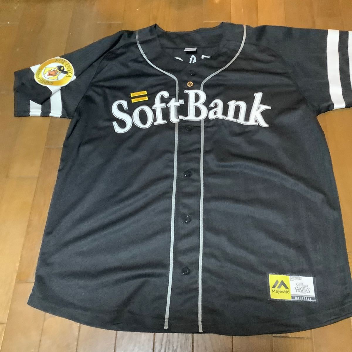 福岡ソフトバンクホークス 柳田悠岐 ビジターユニフォーム L 福岡ソフトバンクホークス 柳田悠岐 ビジターユニフォーム L