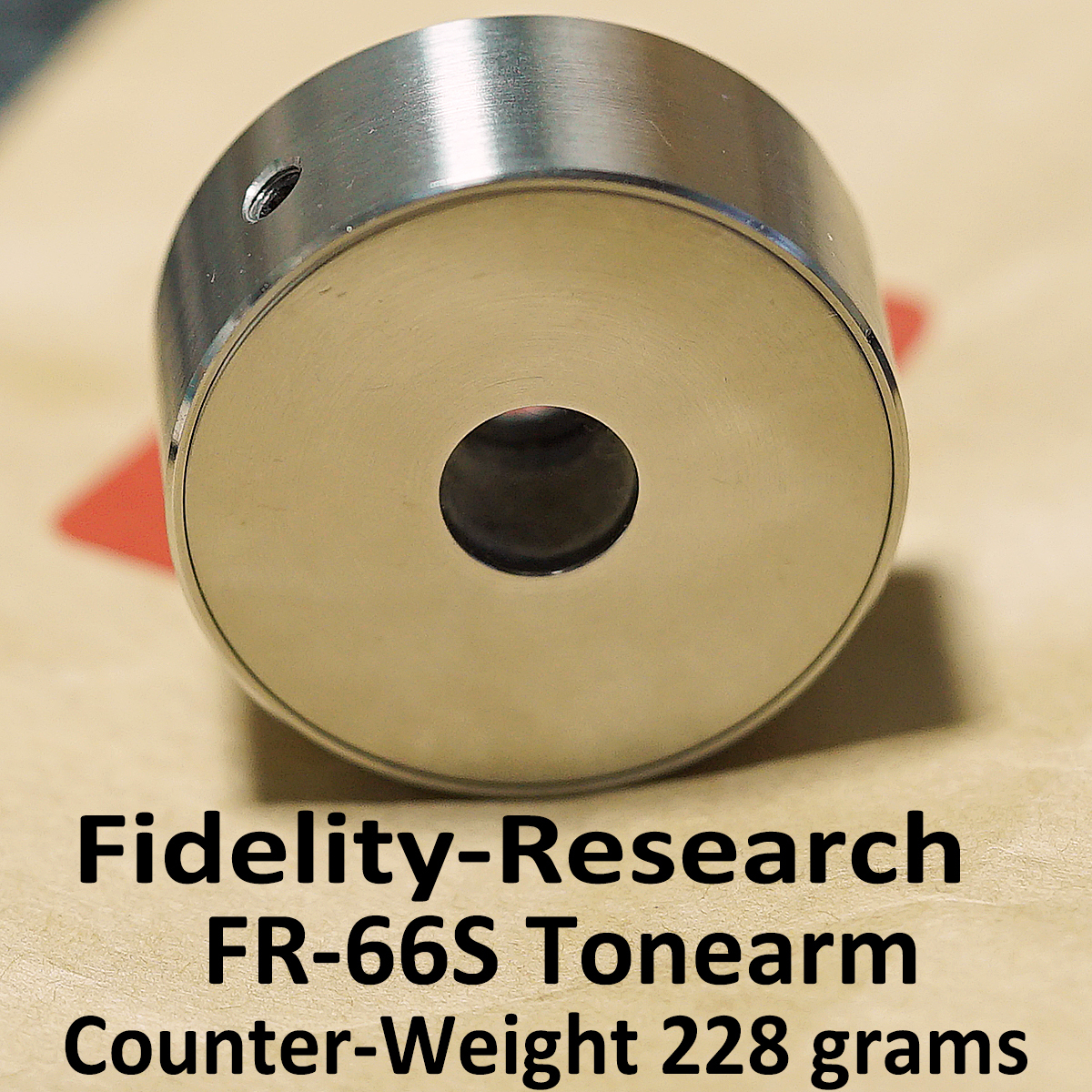 Fidelity Research FR-66S Counterweight 228g 禁煙環境_画像1