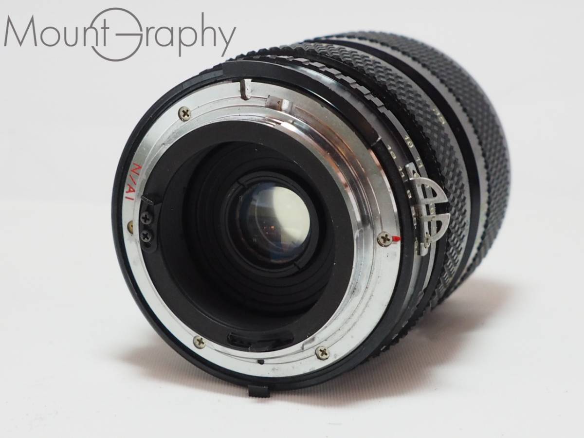 ★実用美品★ SUN サン 24-45mm F3.5-4.5 MACRO NRC ★完動品★同梱可 前キャップ付 ニコンFマウント(MF) #i4705_画像2