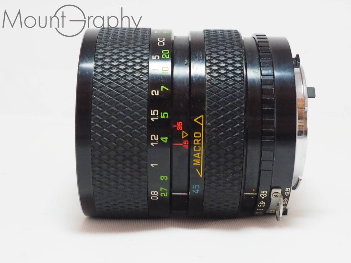 ★実用美品★ SUN サン 24-45mm F3.5-4.5 MACRO NRC ★完動品★同梱可 前キャップ付 ニコンFマウント(MF) #i4705_画像5