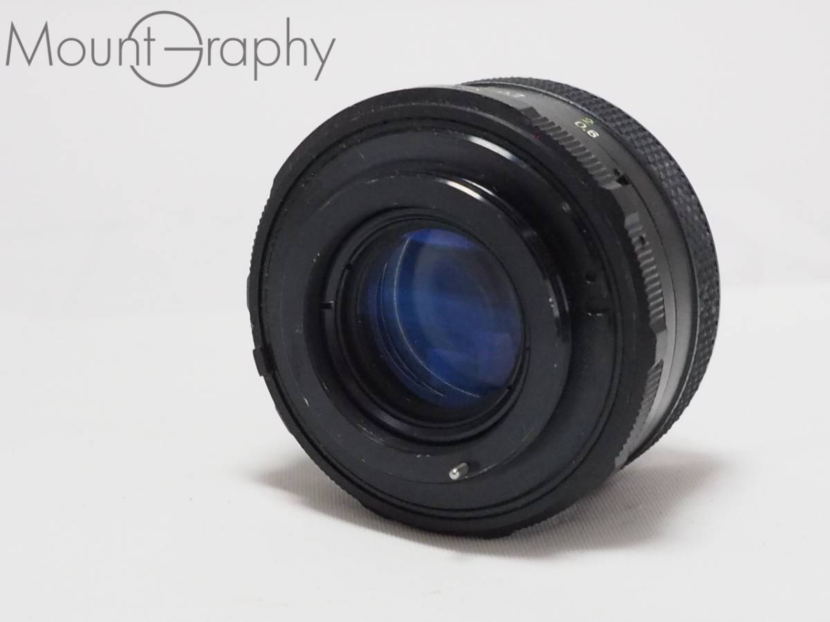 ★実用美品★ FUJI フジ FUJINON 55mm F2.2 M42マウント#i4871_画像2