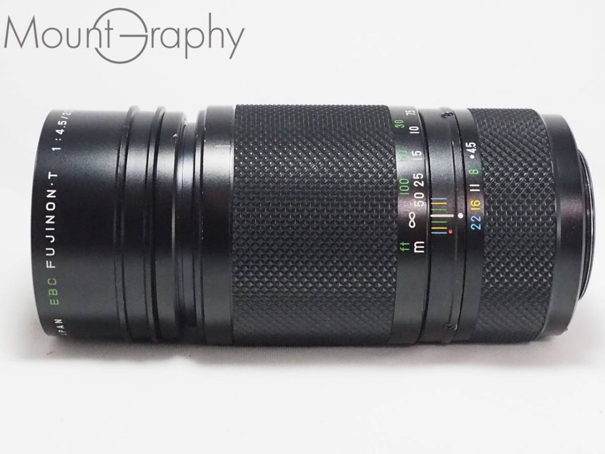 ★実用美品★ FUJI フジ EBC FUJINON・T 200mm F4.5 M42マウント★完動品★同梱可 #i4874の画像5