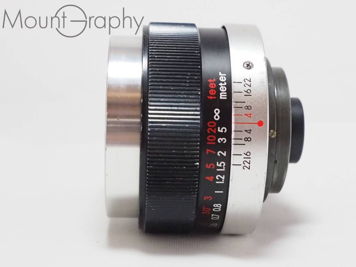 ★良品★ TOKYO KOGAKU 東京光学 UV TOPCOR 35mm F3.5 ★完動品★同梱可 #i4888_画像5