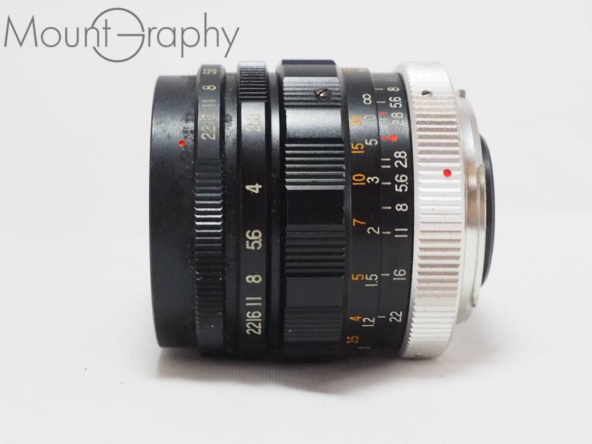 ★実用美品★ TOKYO KOKI 東京光機 MINETAR WIDE ANGLE 35mm F2.8 ニコンFマウント ★完動品★同梱可 #i4890_画像5