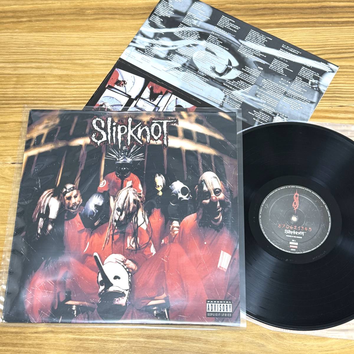 【LPレコード】SLIPKNOT「SLIPKNOT」'99年 1stアルバム 希少 USオリジナル盤【極美中古】_画像1
