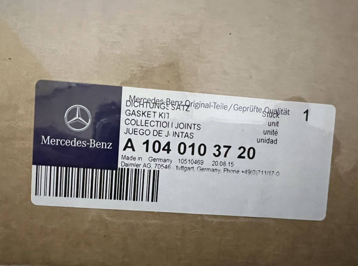  супер редкий! снабжение конец товар Mercedes оригинальный W124 прокладка головки блока комплект M104 прямой 6 1040103720 W202/AMG/E36/C36/E320