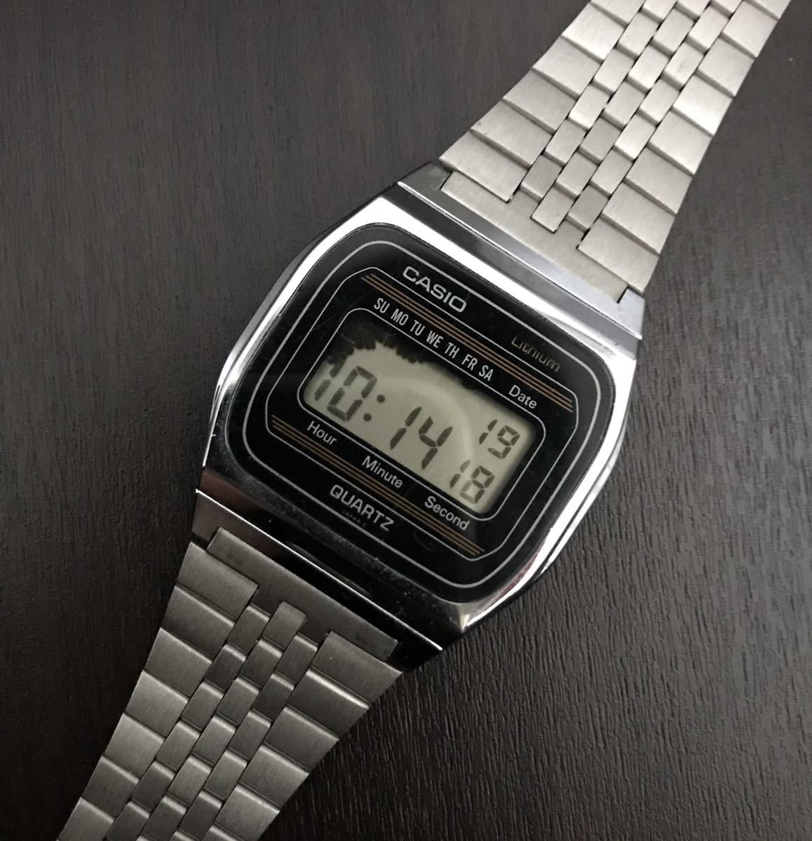 Casio 155 B816 QW クォーツ 腕時計 稼働品_画像1