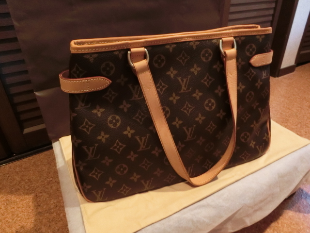 未使用！ルイ ヴィトン LOUIS VUITTON モノグラム バティニョール オリゾンタル トート バッグ ブラウン M51154 _画像3