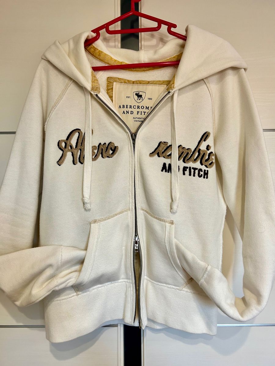 Abercrombie&Fitch ダブルジップジップアップパーカー