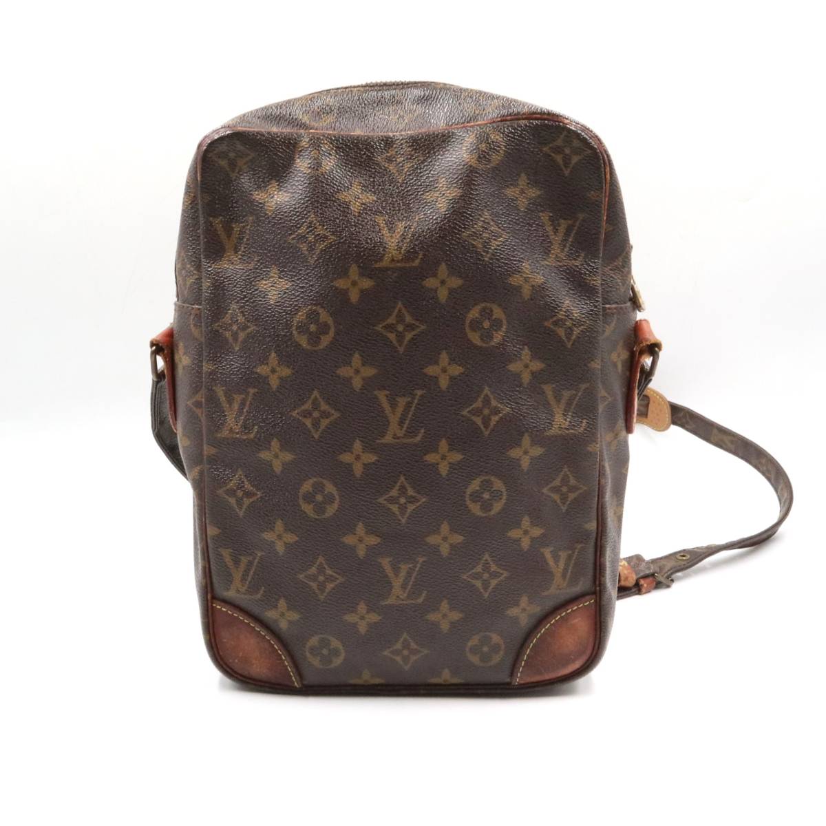 ★LOUIS VUITTON ルイヴィトン M45264 モノグラム ダヌーブMM クロスボディ ショルダーバッグ 斜め掛け レディース ブラウン系_画像2