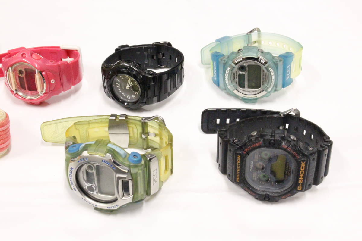 【CASIO カシオ】 G-SHOCK ジーショック Baby-G ベビーG 大量まとめ売り 12点セット メンズ レディース 腕時計 _画像4