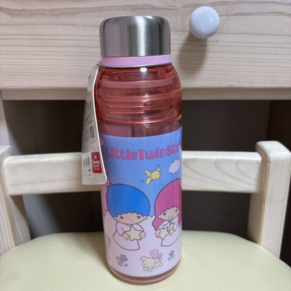 ★新品★リトルツインスターズ　セパレートボトル　水筒　480ml サンリオ_画像1