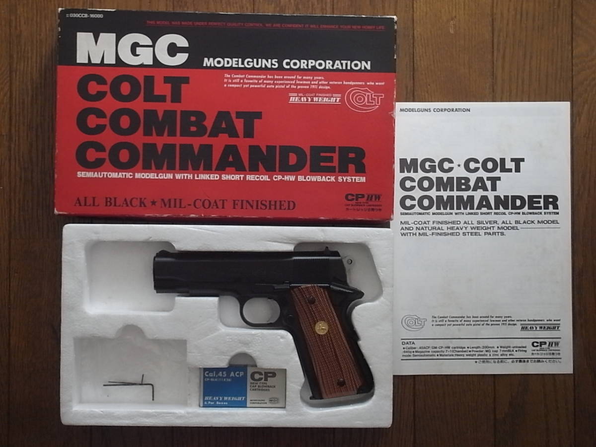 MGC*COLT COMBAT COMMANDER.45AUTOMATIC MIL-COAT FINISHED HEAVY