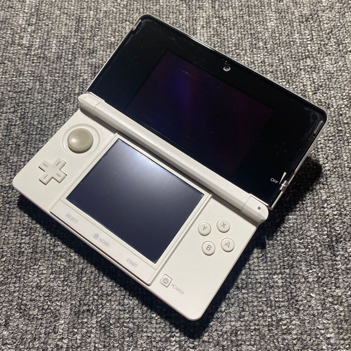 3DS ニンテンドー3DS アイスホワイト 充電器付き