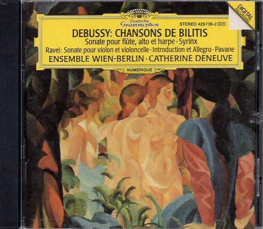 ビリティスの歌 - ドビュッシー&ラヴェル: 室内楽曲集/ アンサンブル・ウィーン=ベルリン_画像1