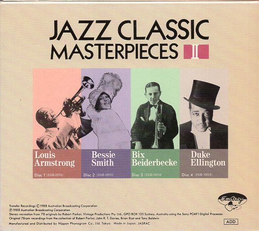 ジャズ・クラシックス・マスターピースⅡ（１）（４CD)_画像2