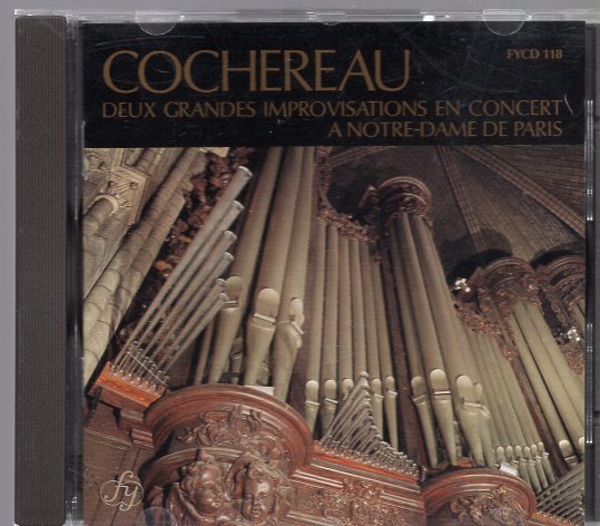 Cochereau* Deux Grandes Improvisations En Concert Notre-Dame De Paris_画像1