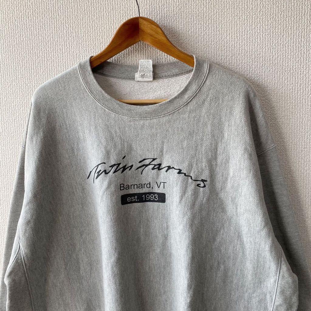 00ｓチャンピオン リバースウィーブ スウェット 2XL プリント Champion_画像3