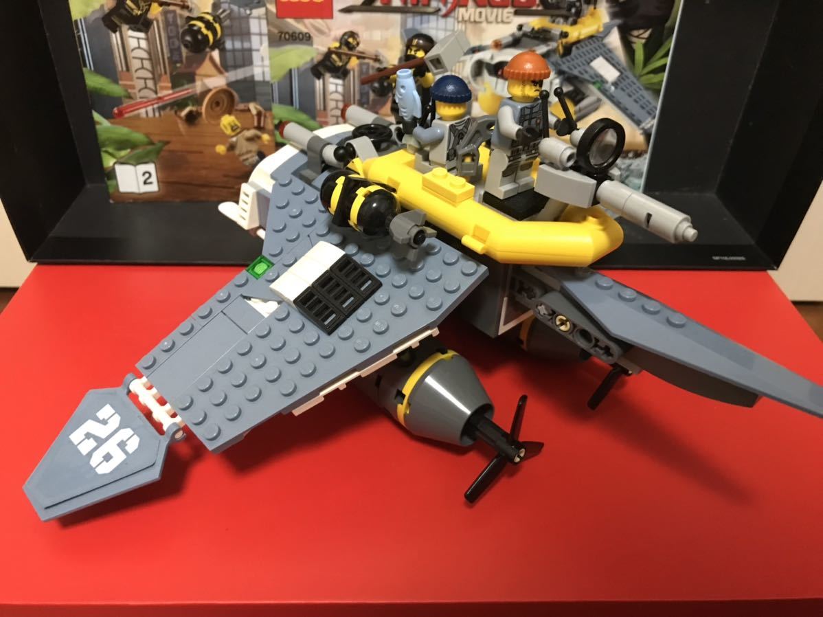 レゴ LEGO ニンジャゴーNinja go 2017年 70609 Manta Ray Bomber ジャンク　まとめて取引き可　大量出品中_画像3