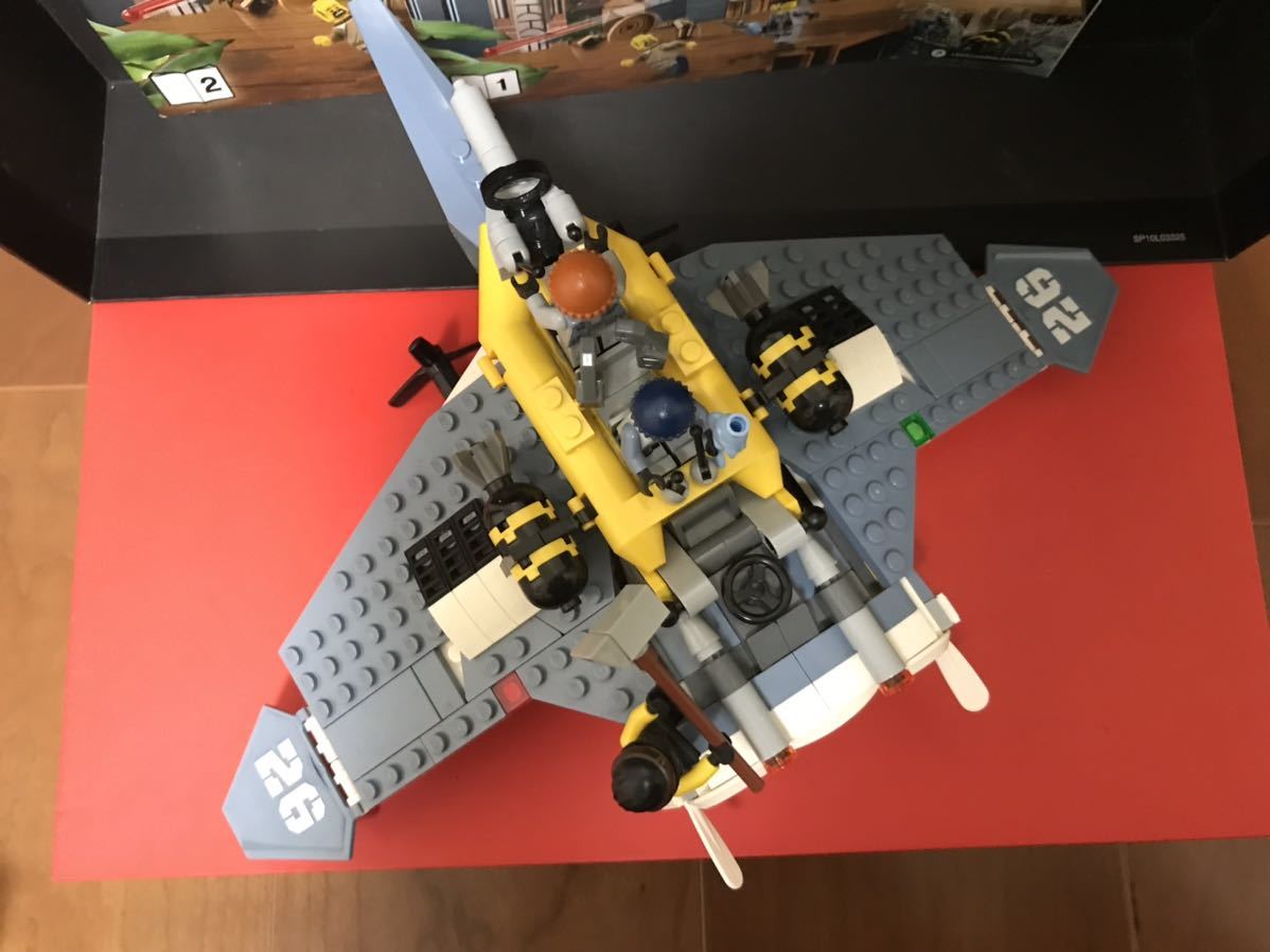 レゴ LEGO ニンジャゴーNinja go 2017年 70609 Manta Ray Bomber ジャンク　まとめて取引き可　大量出品中_画像7