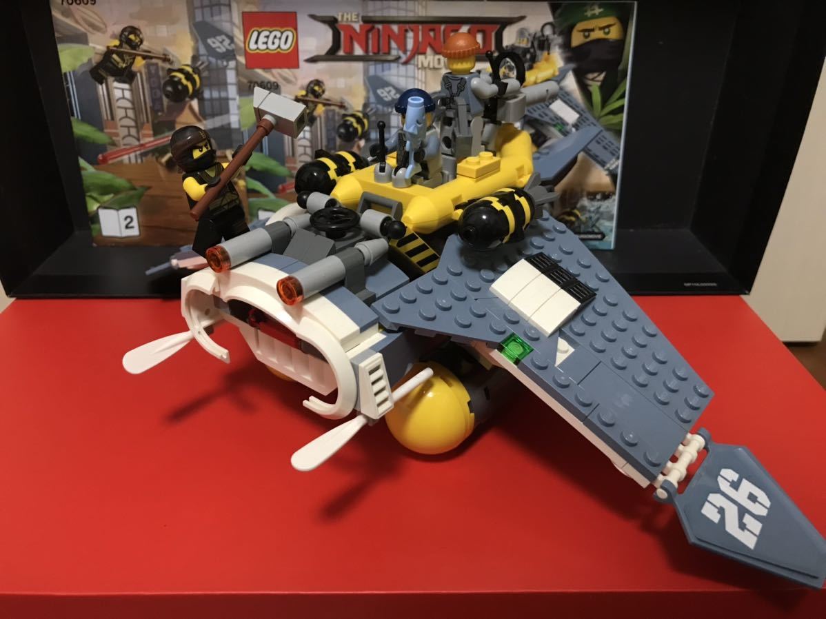 レゴ LEGO ニンジャゴーNinja go 2017年 70609 Manta Ray Bomber ジャンク　まとめて取引き可　大量出品中_画像2