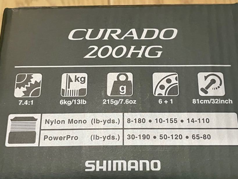 日本未発売 激レアSHIMANO 2023 CURADO 200 HGクラド 右ハンドル 日本未発売 激レアSHIMANO 2023 CURADO 200 HGクラド 右ハンドル