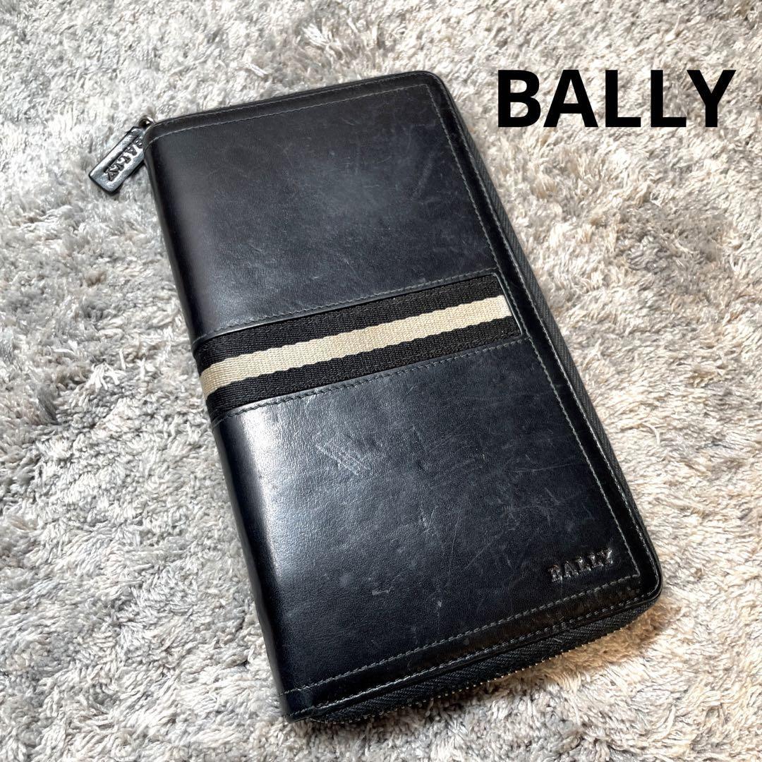 送料込 BALLY レザー ラウンドジップ型長財布 バリー Yahoo!フリマ（旧）-